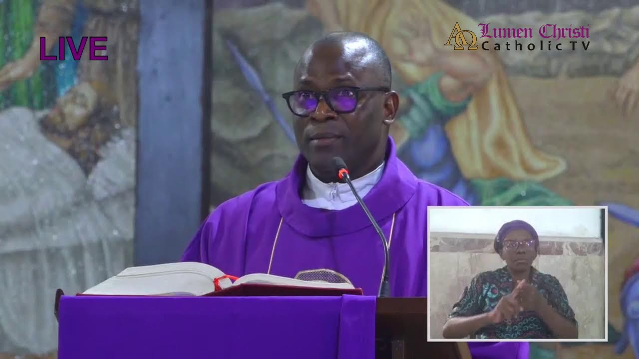 CATHOLIC MASS OF THE DAY: SECOND SUNDAY OF LENT YEAR -A @ HOLY CROSS CATHEDRAL, LAGOS ARCHDIOCESE