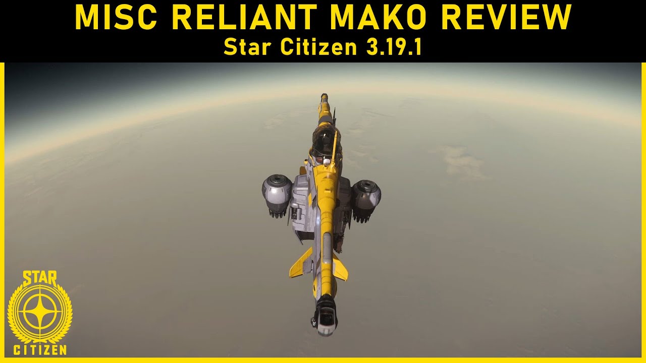 Обзор Reliant Mako — The News Van (Star Citizen 3.19.1)