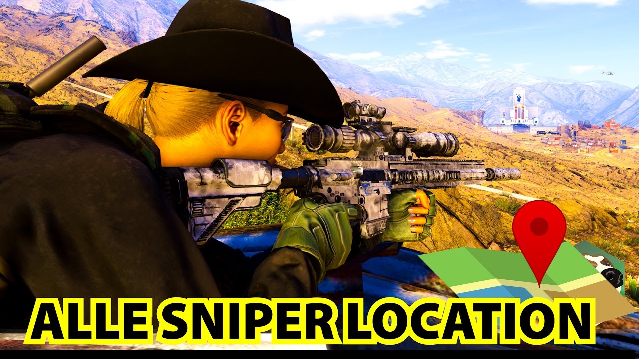 Ghost Recon: Wildlands - Alle Sniper / Scharfschützengewehre Locations | Standorte -Ghost Recon Wild