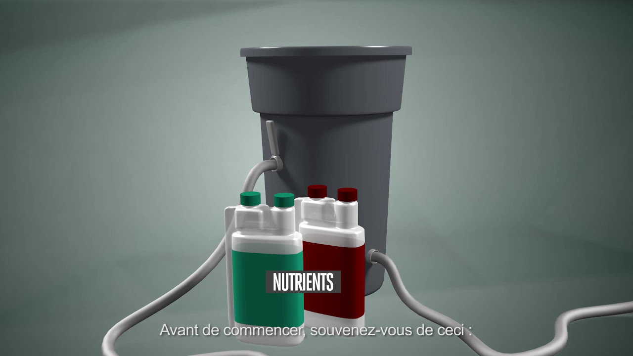 Comment pr&eacute;parer le r&eacute;servoir de nutriments - Ep02 S1 by CANNA