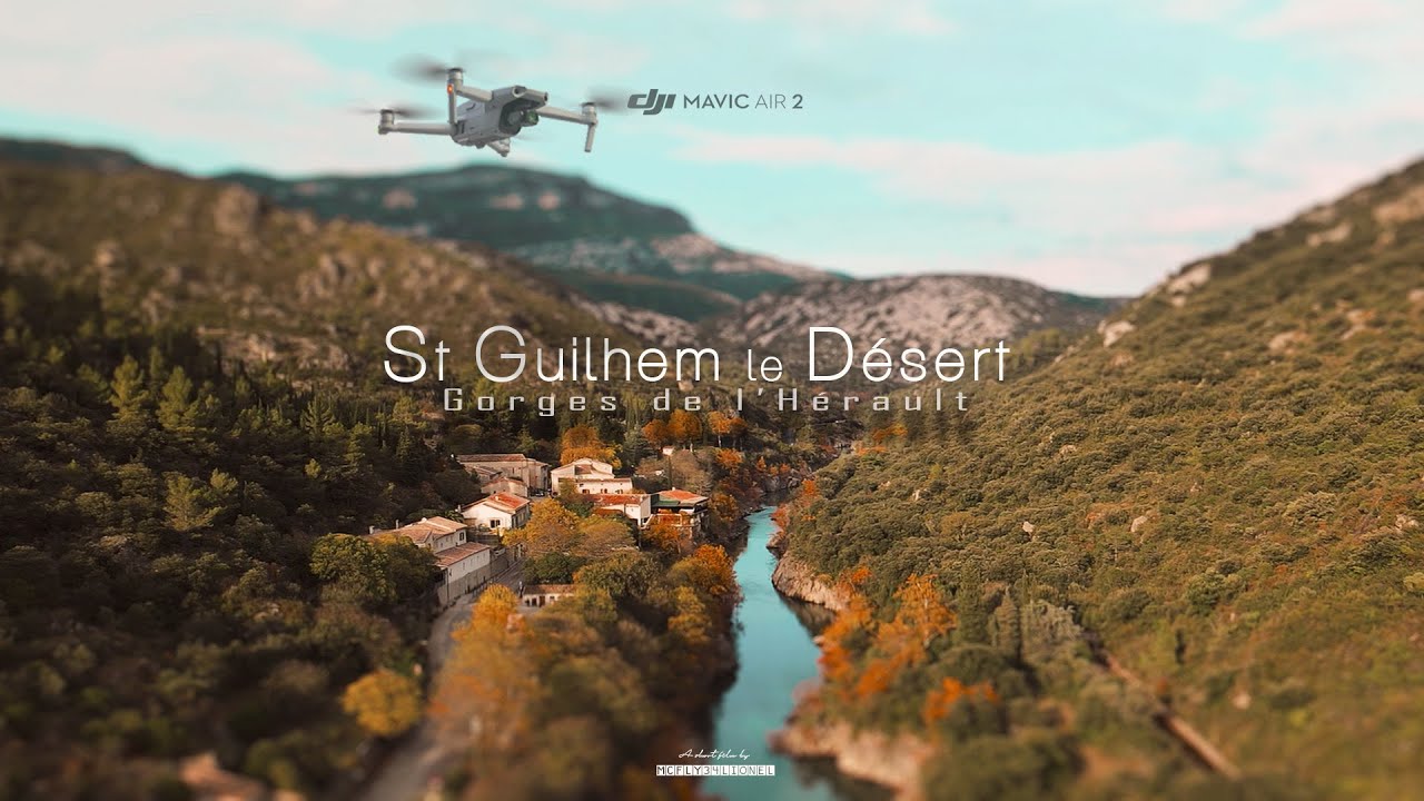 DJI MAVIC AIR 2 - ST GUILHEM LE DESERT - GORGES DE L'HERAULT -