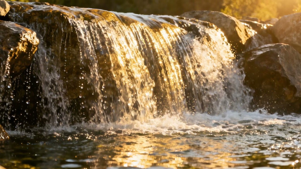 Time for a Sleep (Waterfall Sounds) Peaceful Waterfall Ambience