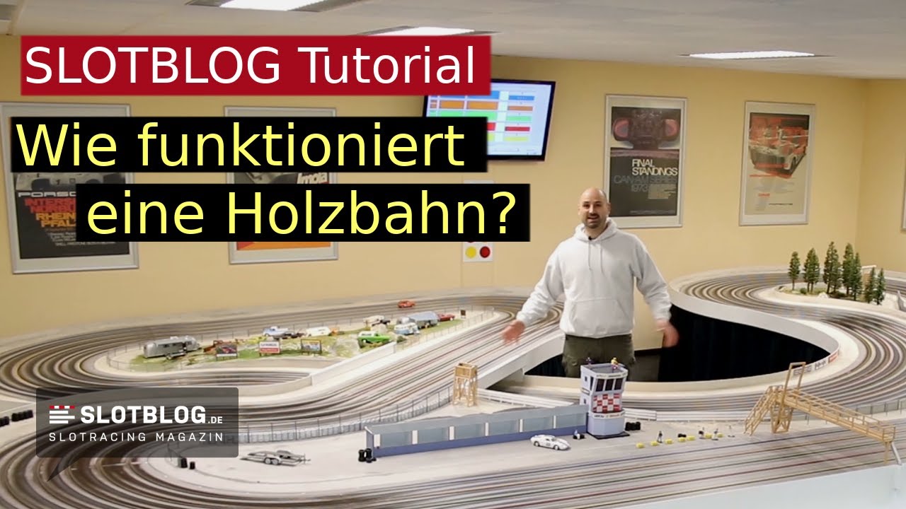 Die Holzbahn im Detail - Slotracing Holzbahn Teil 2