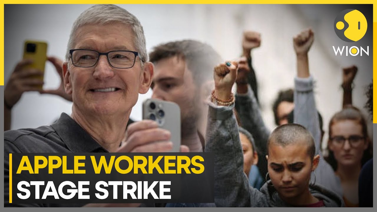 France: Apple workers stage strike over work conditions & pay | World News | WION