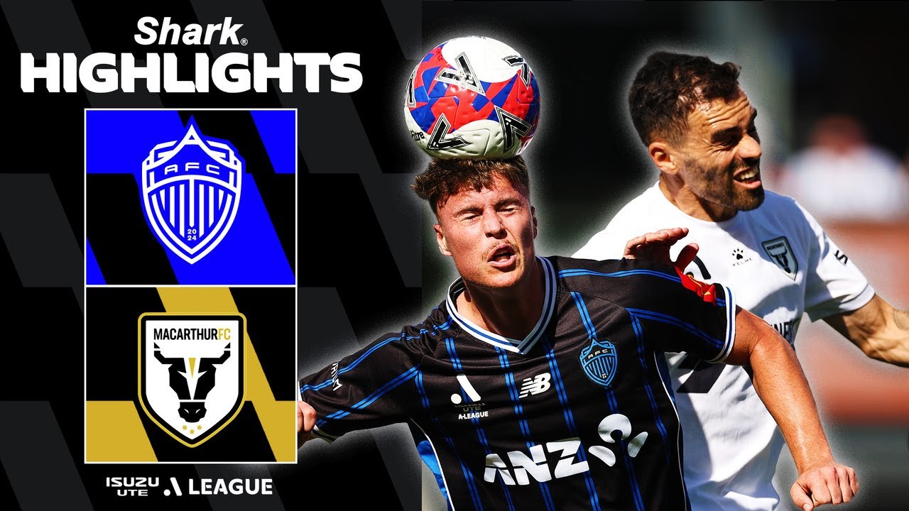 Auckland FC v Macarthur Bulls | SHARK HIGHLIGHTS | Isuzu UTE A-League 2025-26 | Round 22
