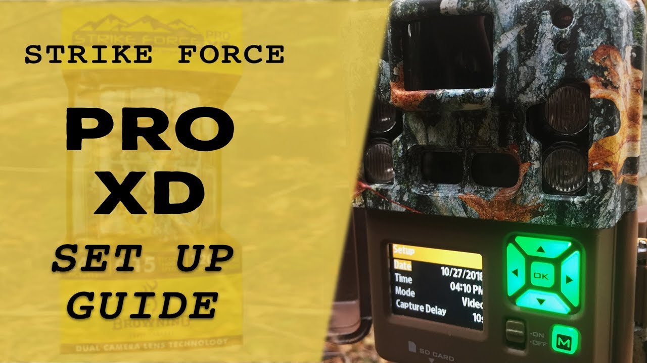 Browning Strike Force XD Set Up Guide