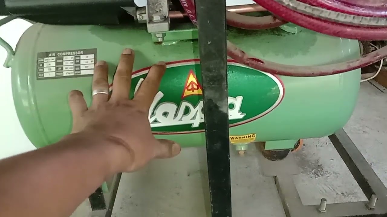 Kumusta na ang ating Vespa air compressor | Paraan para mapanatili nating maayos ang air compressor