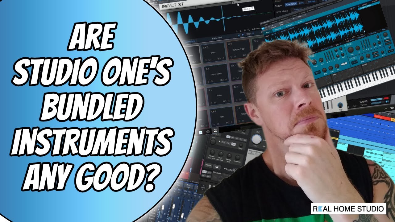Building a Track with Instruments from Studio One 5