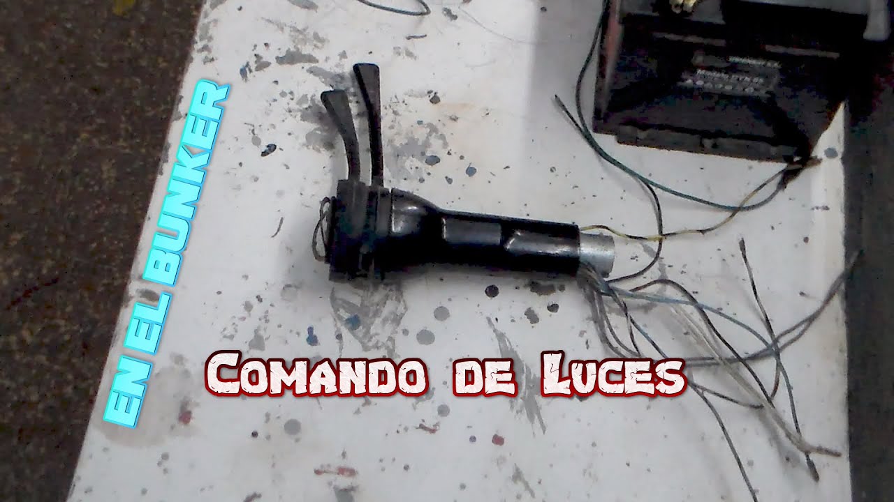 Comando de luces (Que es cada Cable) Fiat 600