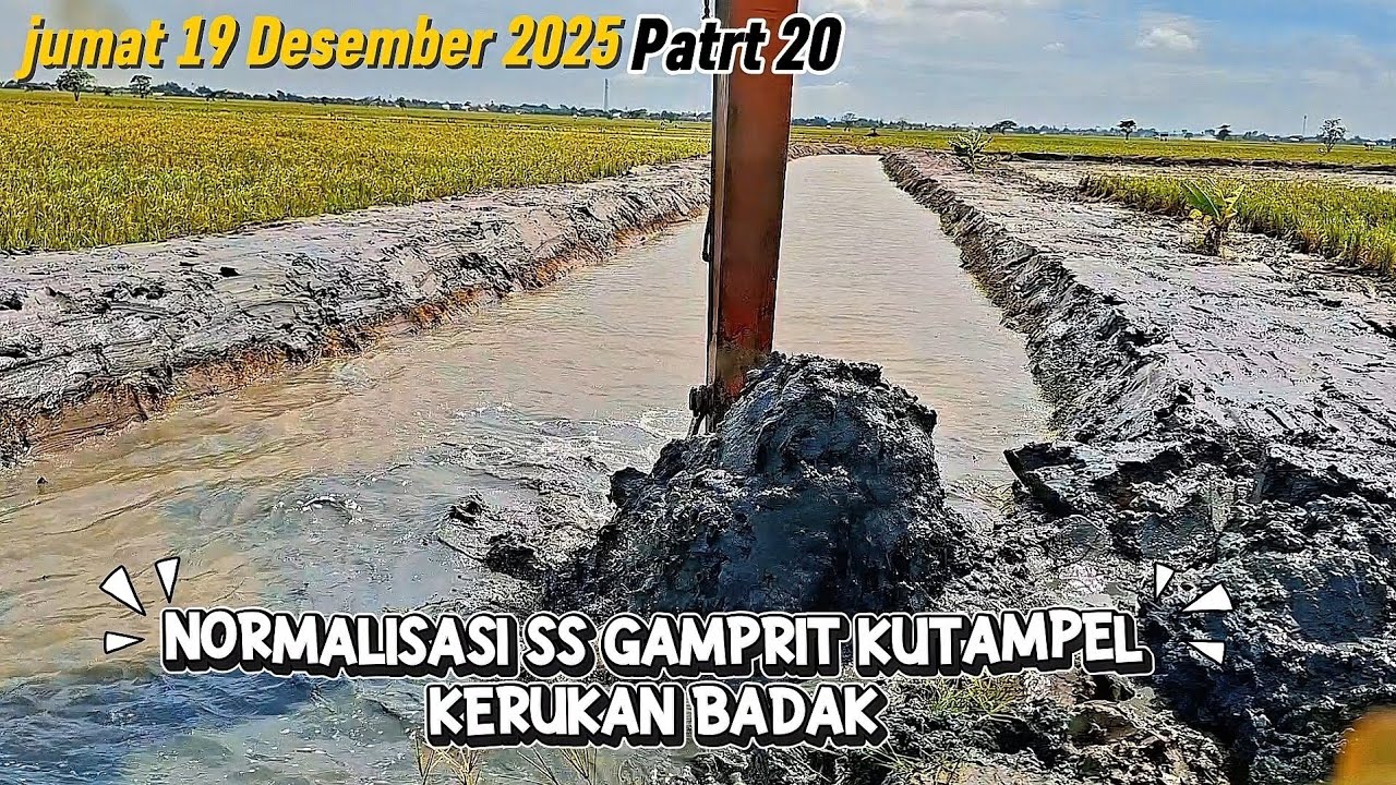 ‼️Masih berlanjut normalisasi kutampel karawang  