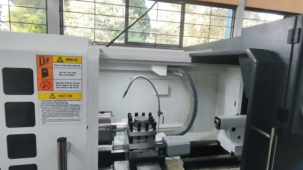 PRACTICA G54 EN EL TORNO GSK CNC