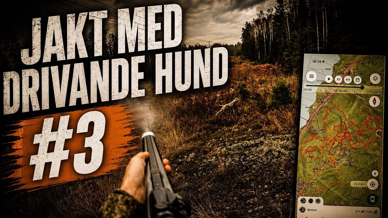 Jakt med drivande hund #3