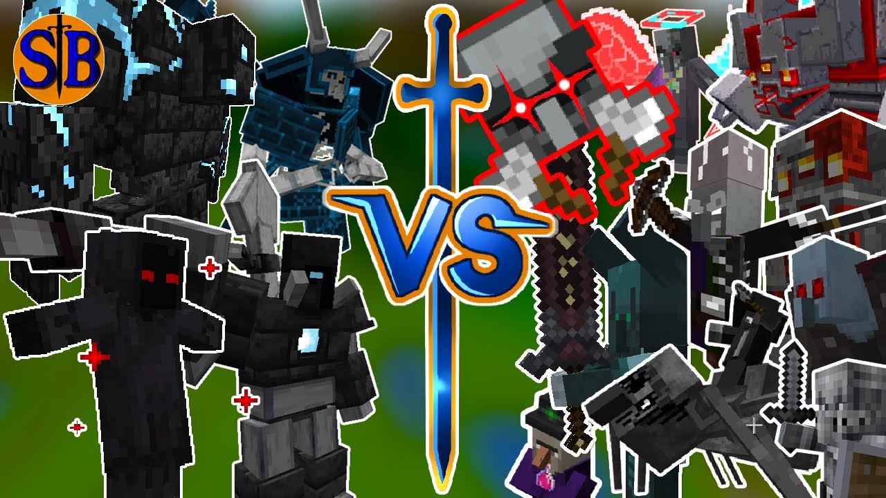 Can Eeeab's Mobs defend against an Ultra Modded Raid | Minecraft Mob Battle