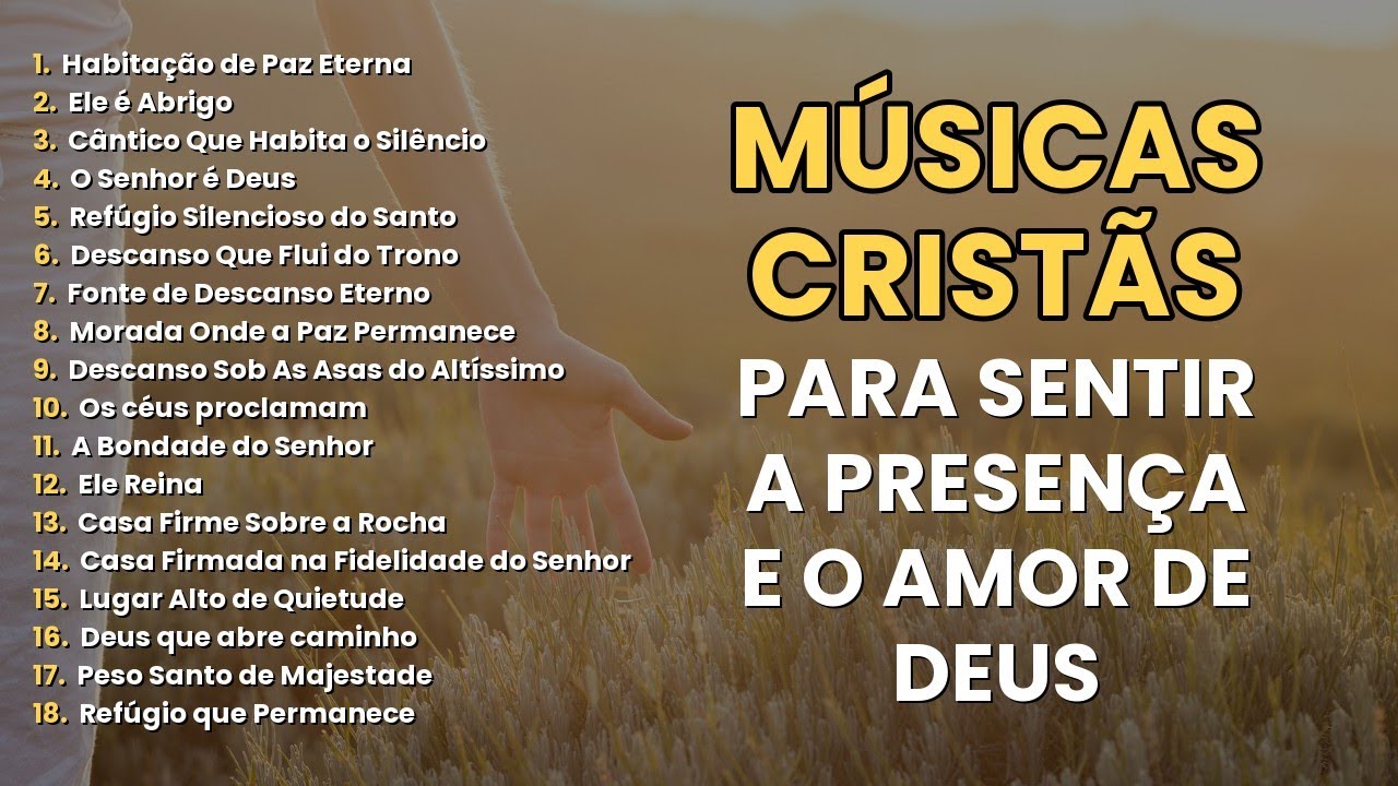 Música Cristã 🙏 que Renova a Alma na Presença de Deus