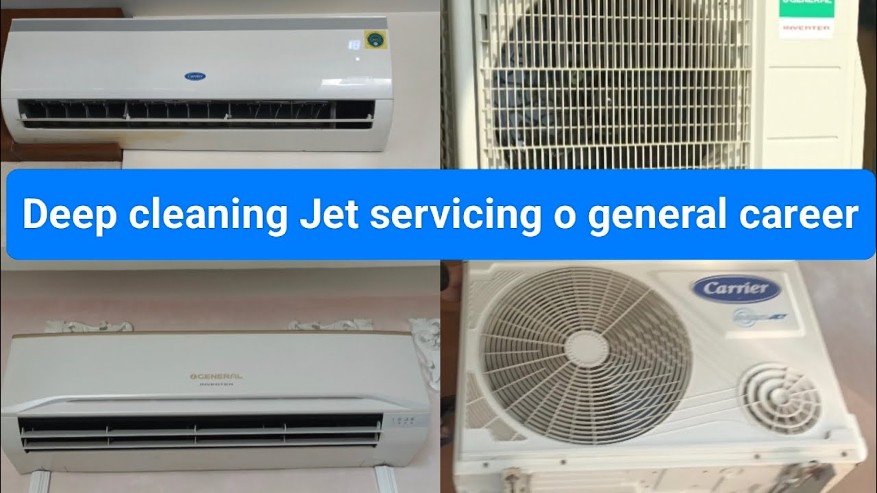 AC servicing deep clean jet pressure machine original career full video servicing...