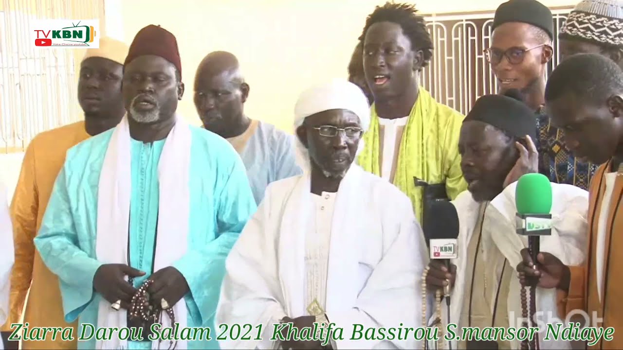 Ziaara Darou Salam Elhadji Omar Ndao Le 28 Mars 2021 Serigne Mansor Ndiaye Misra Et Khalifa bassirou
