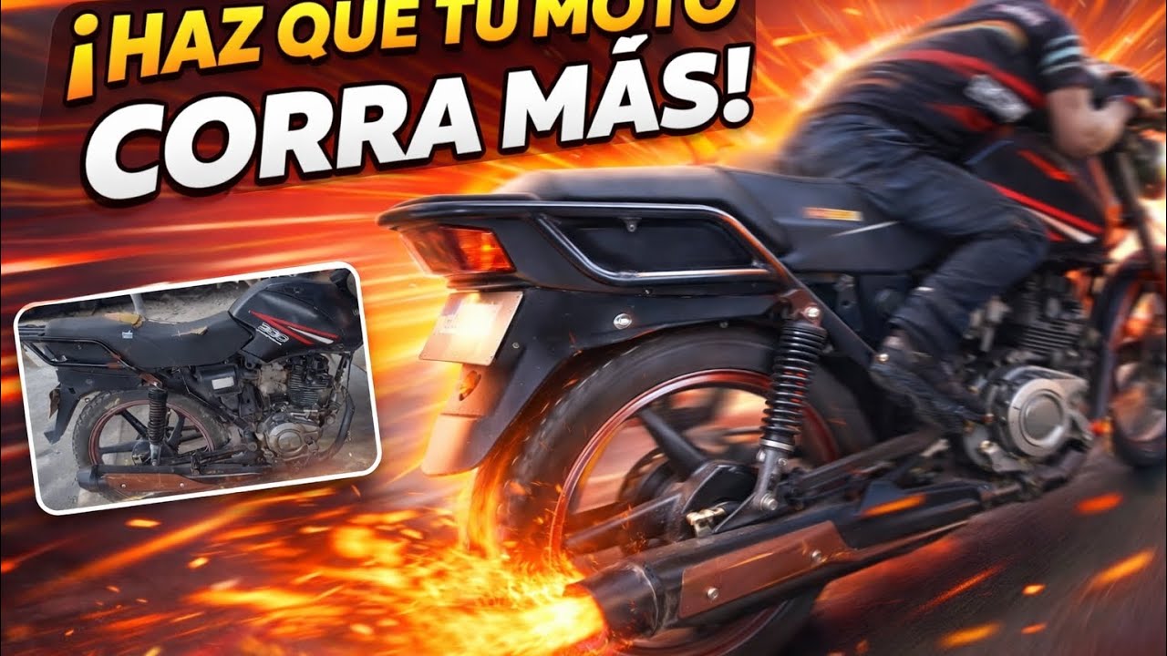 Como hacer más rápida mi moto