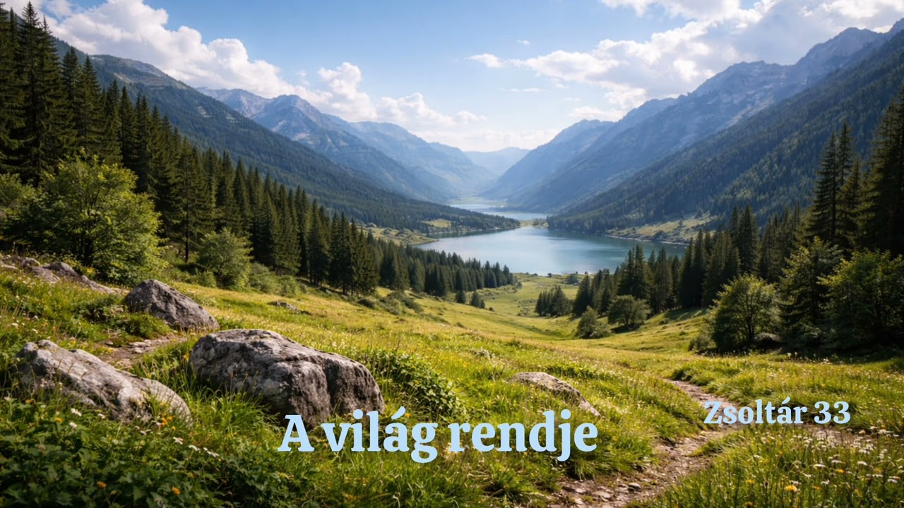 A világ rendje - Zsoltár 33(33/150)