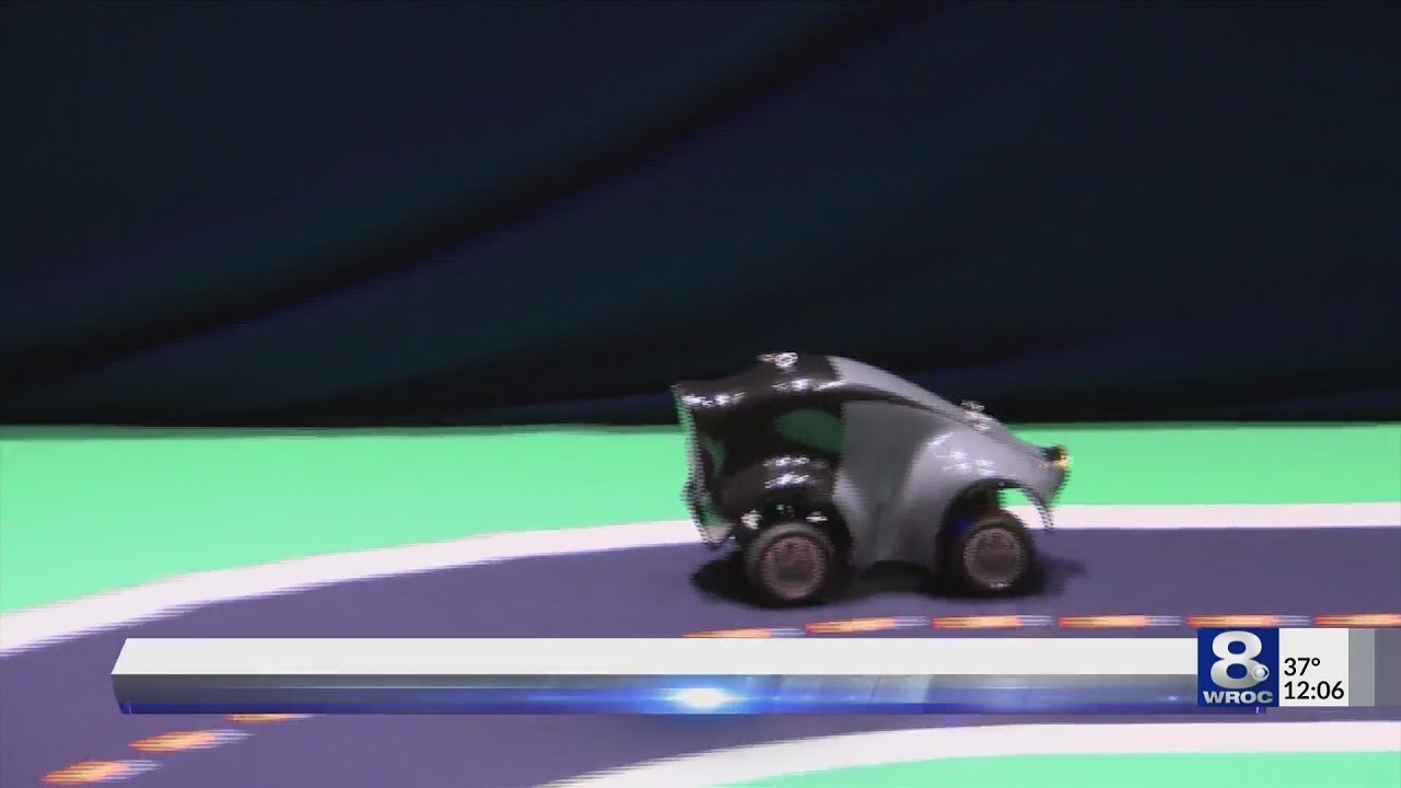 Self-driving car race at RIT