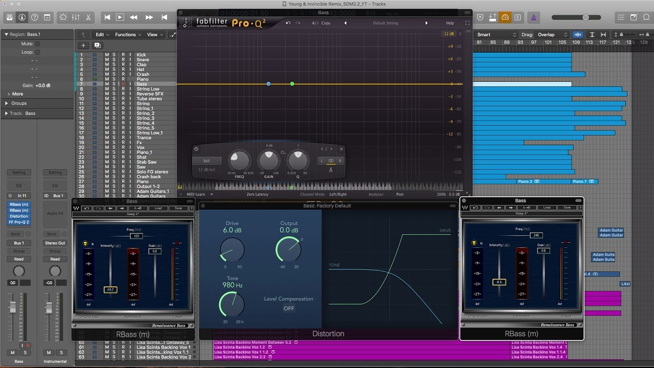 Mixing Impactful Wide Sub Bass (Hip Hop)