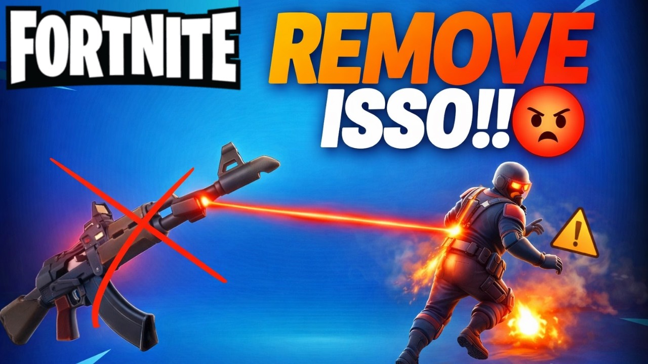 RIFLE DE ASSALTO TELEGUIADO PRECISA SAIR NA PROXIMA TEMPORADA - FORTNITE