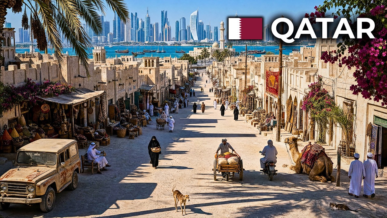 QATAR: One Gas Field Runs the Richest Country on Earth | 4K Travel Documentary