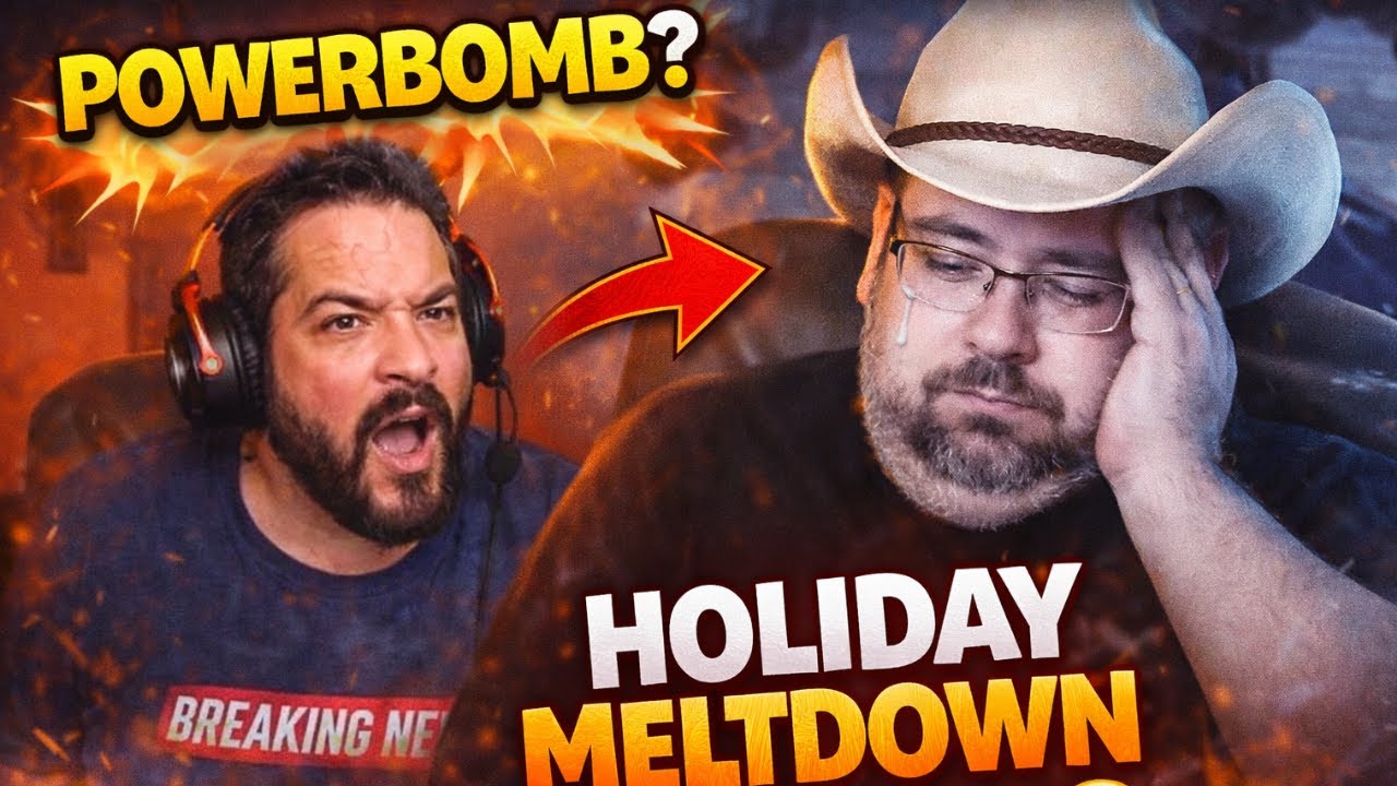 WingsofRedemption Couldn't PowerBomb Heyarvy? Cries About Family Not Showing Up To Holidays