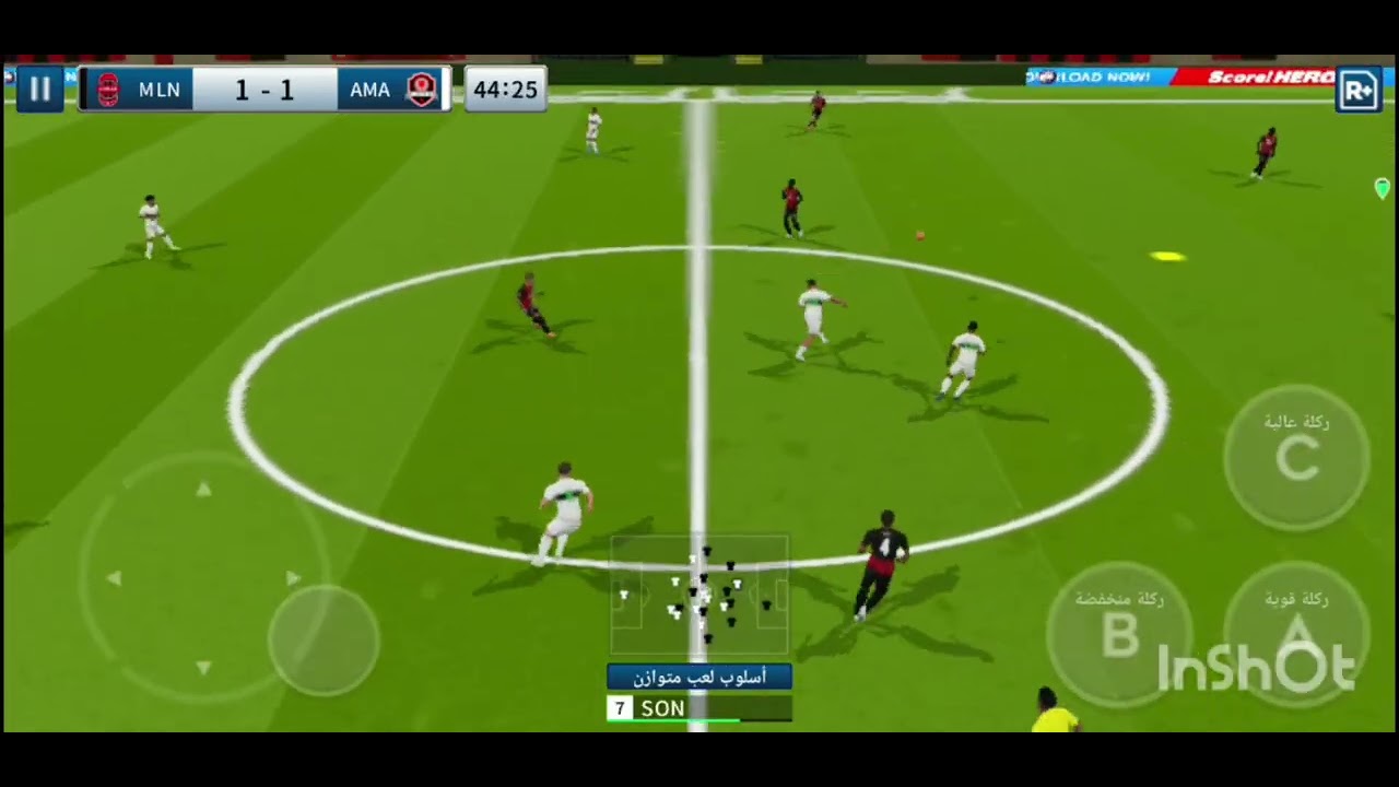 مباراة مستحيلة😱 نهائي draft ضد الميلان 🇲🇦🇮🇹🤘