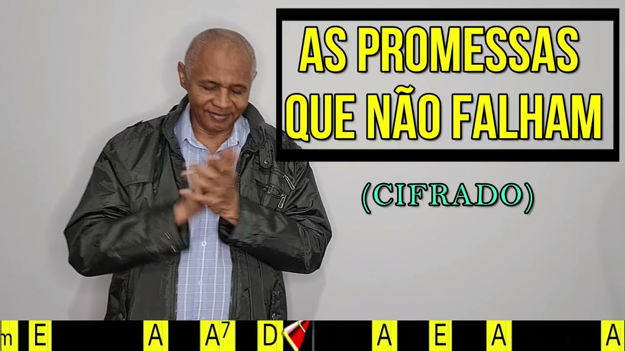 AS PROMESSAS QUE NÃO FALHAM - 377. HARPA CRISTÃ- (CIFRADO) - Carlos josé