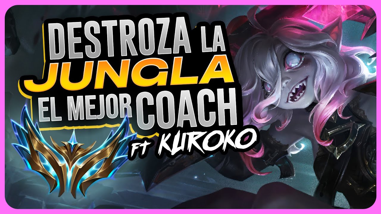 Me ense&ntilde;an COMO JUGAR la JUNGLA uno de los mejores COACH de EUROPA