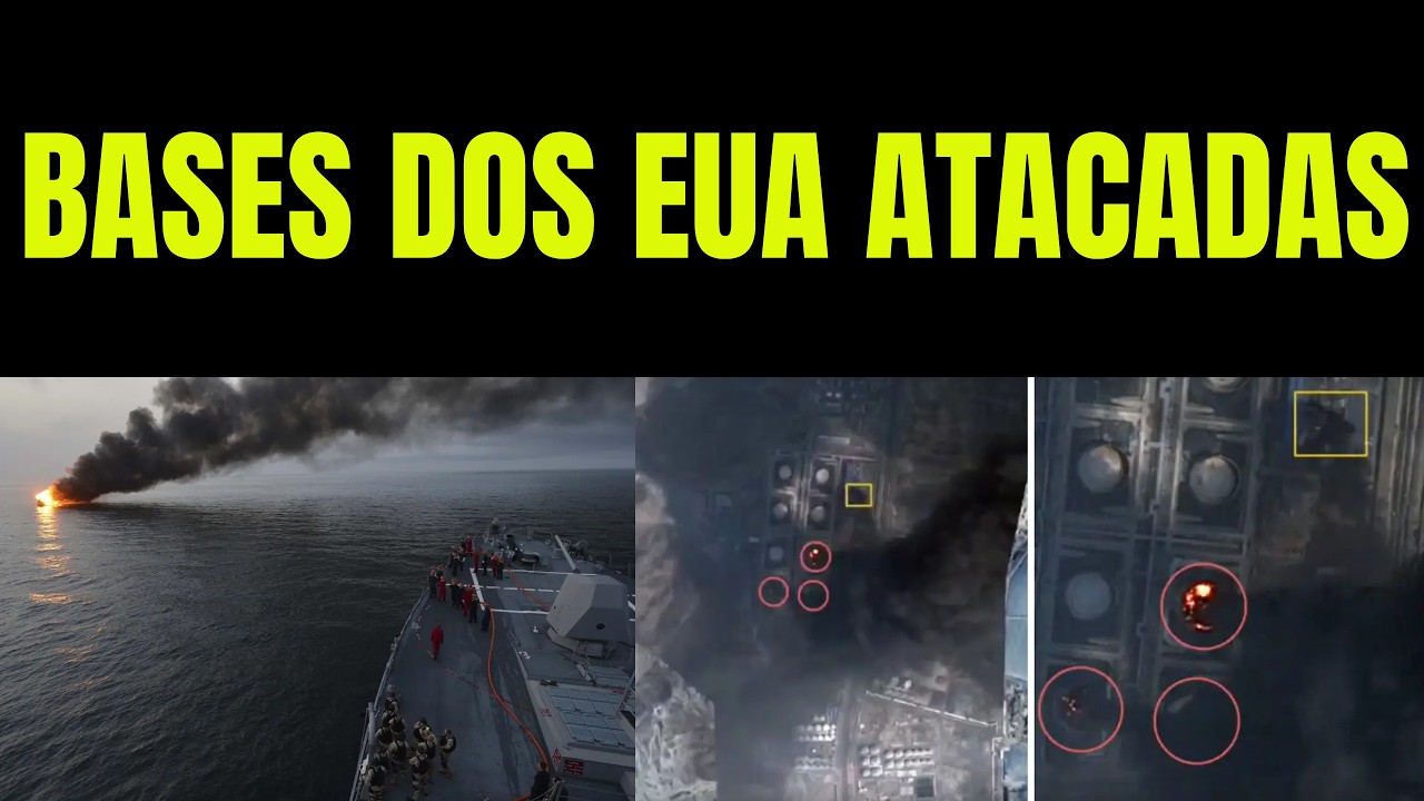 Bases dos EUA Sob Ataque: O Contra-Ataque do Irã que Abalou o Golfo
