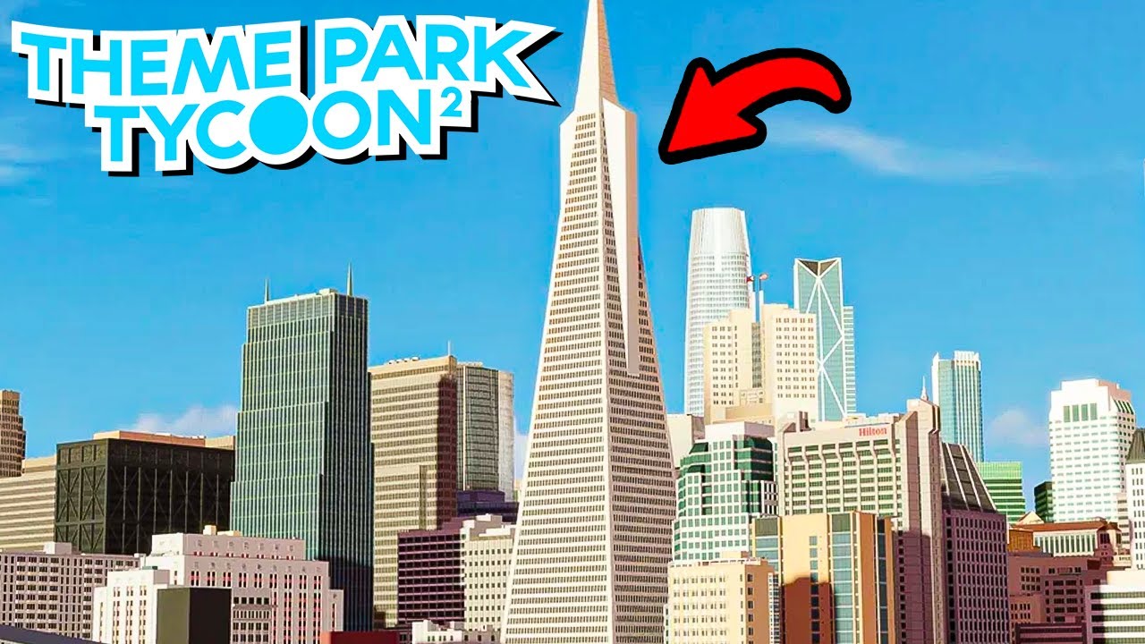 Самый *РЕАЛИСТИЧНЫЙ* МЕГАПАРК в Theme Park Tycoon 2!