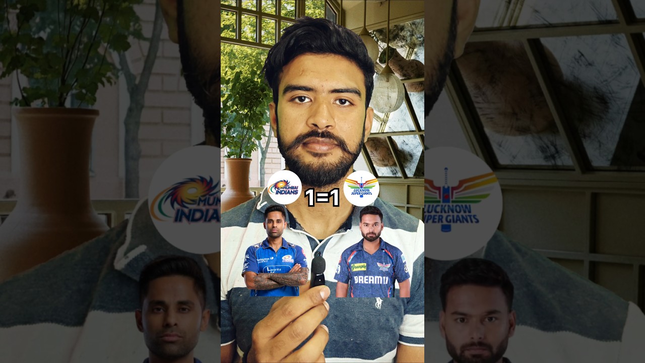 MI vs LSG ⚔️ Best Playing 11 Comparison | IPL 2026. #ipltodaymatchprediction #mivslsg #iplupdates