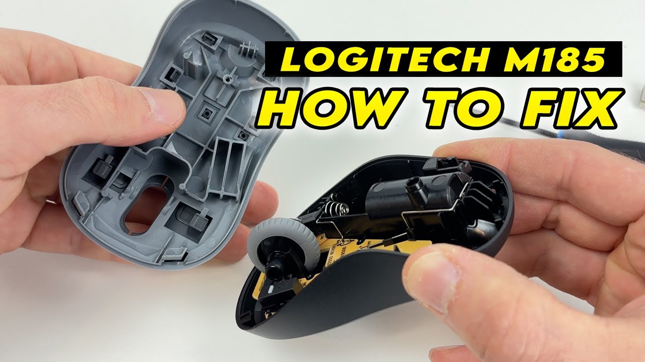 Logitech M185: как исправить, если он не работает