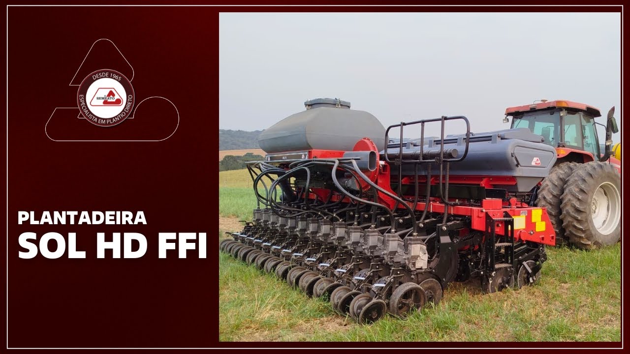 Plantadeira SOL HEAVY DUTY FFI - Semeato