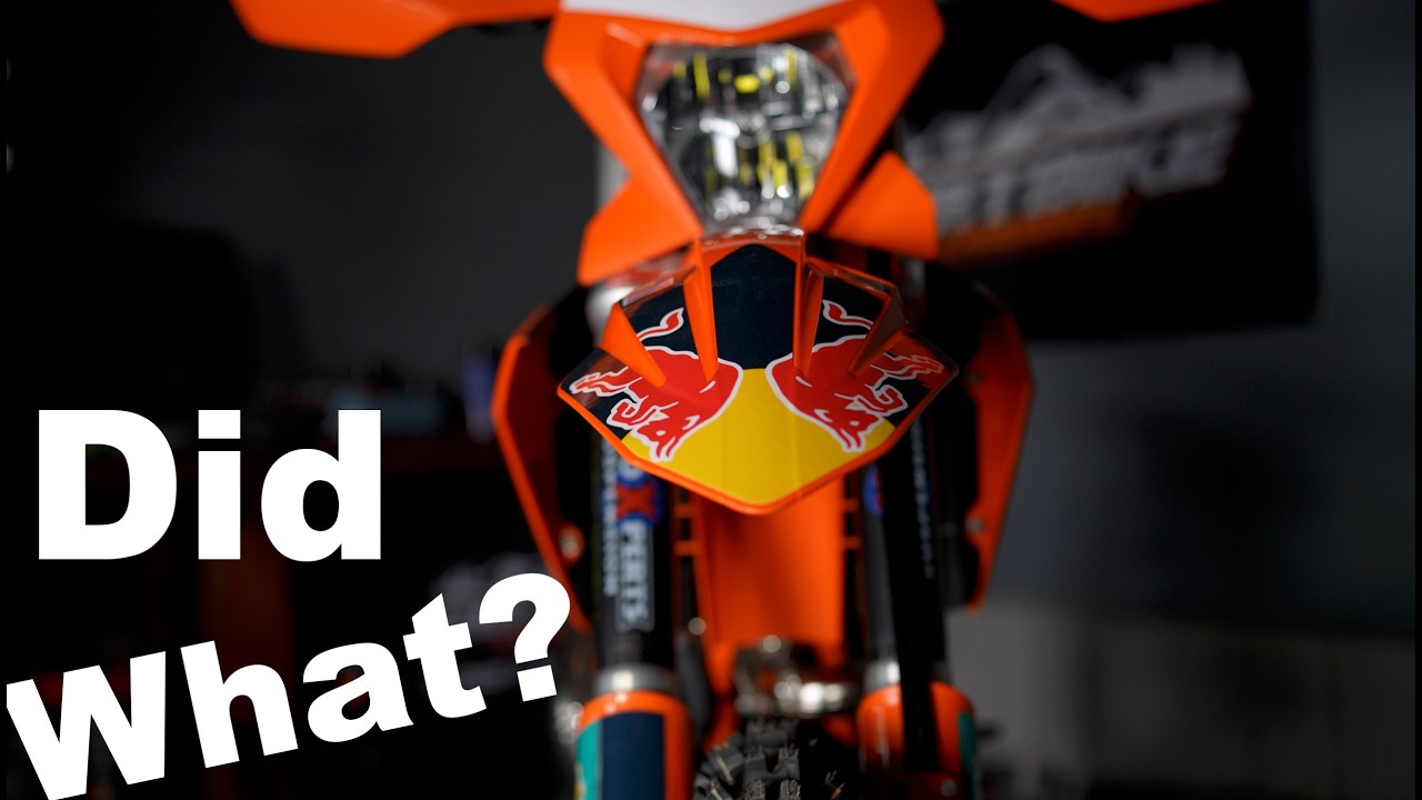 Самый большой недостаток KTM 300 XC-W (исправлено)