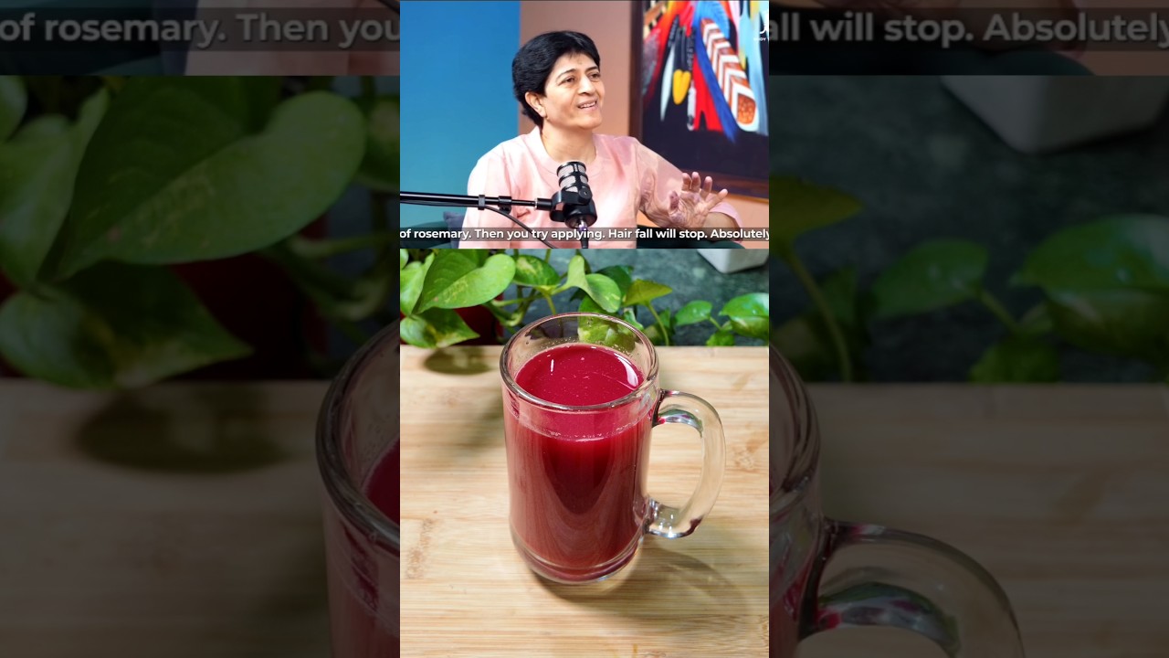 STOP Hair Fall with Dr Manishaa's SECRET Juice Recipe! #shorts #easyrecipe #haircare
