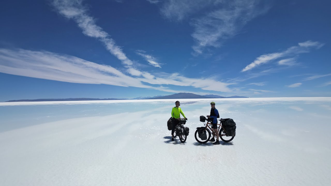Exploring the Andes by bike...