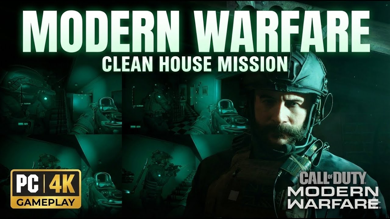 Modern Warfare: Clean House - The Most Realistic Mission in Call of Duty History (No Commentary)