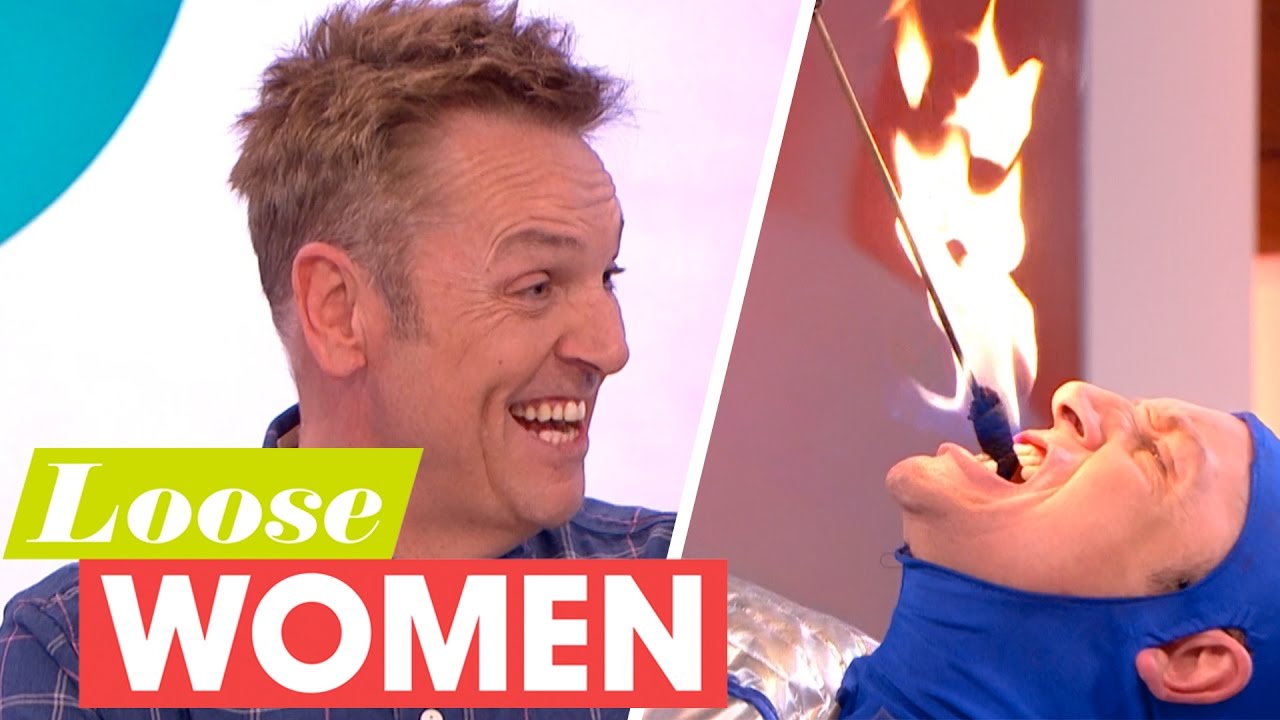 Brian Conley Eats Fire and Discovers Stacey Has a Crush on Him! | Loose Women
