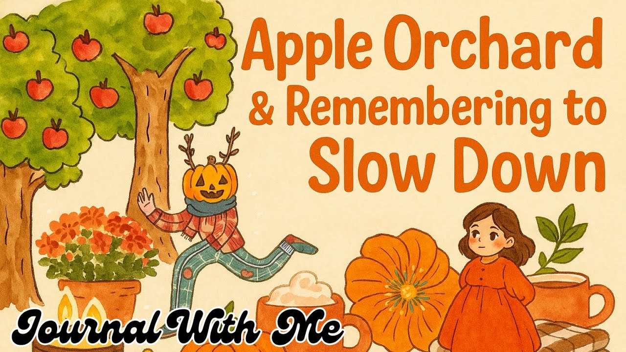 🍏 Apple Orchard Journal With Me | Slowing Down for Fall Moments 🍂