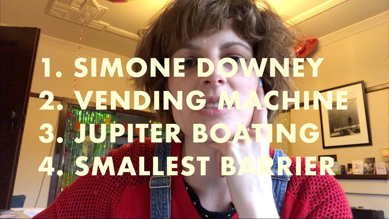 SIMONE DOWNEY | VENDING MACHINE | JUPITER BOATING | SMALLEST BARRIER
