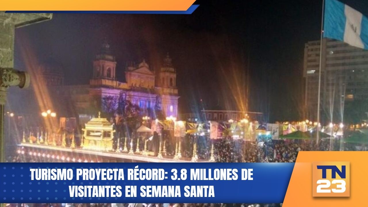 Turismo proyecta récord: 3.8 millones de visitantes en Semana Santa