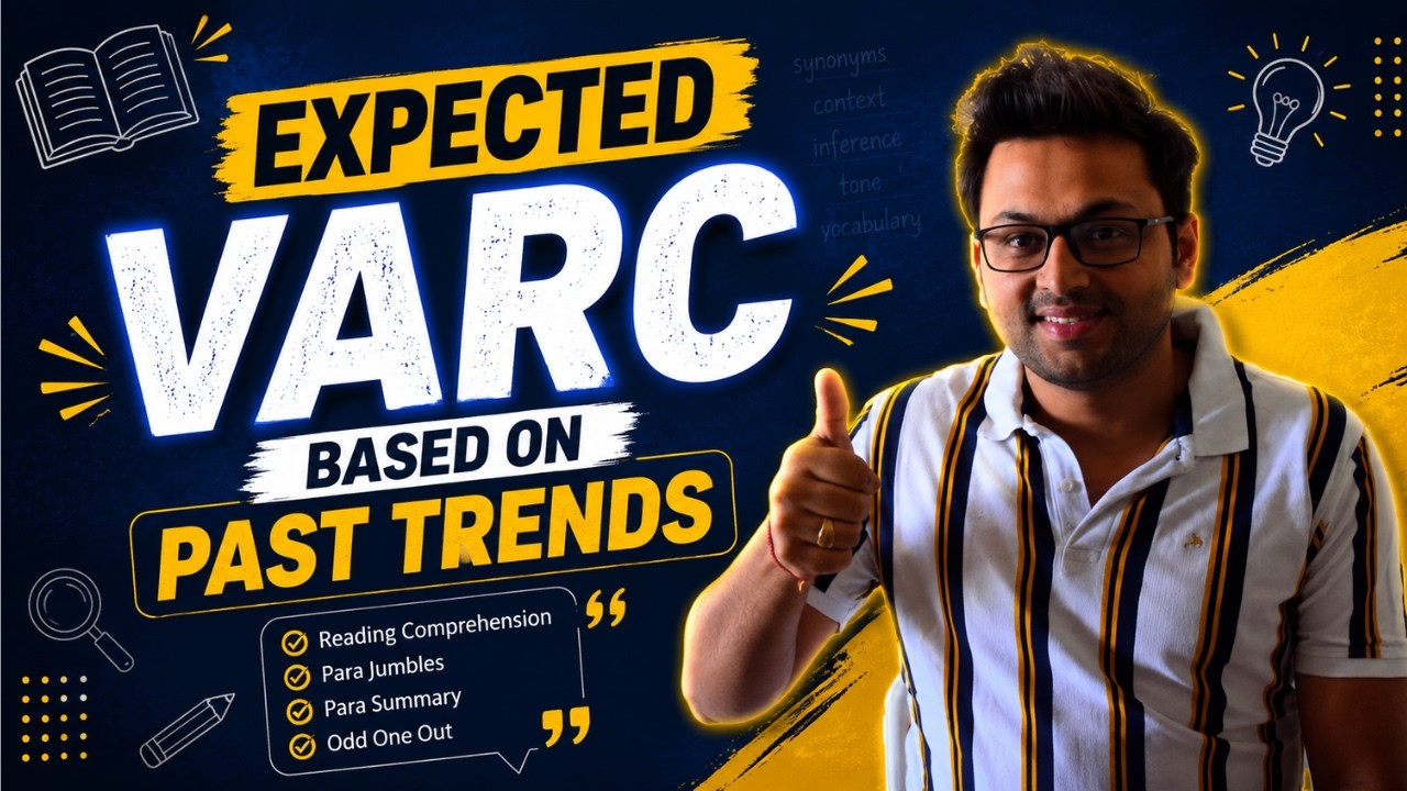 Expected VARC Paper CAT 2025  | Based on Past Trends & Analysis with CAT 99.7%iler | Sudhanshu R
