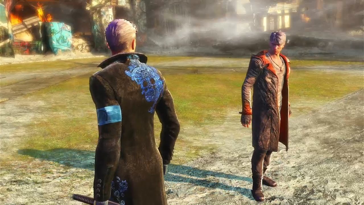 DMC Devil May Cry: Dante vs Vergil Batalla Final En Español