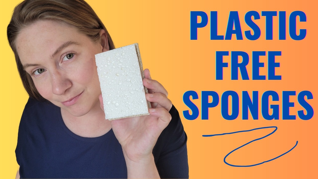 Plastic Free Sponges (Link in the description)