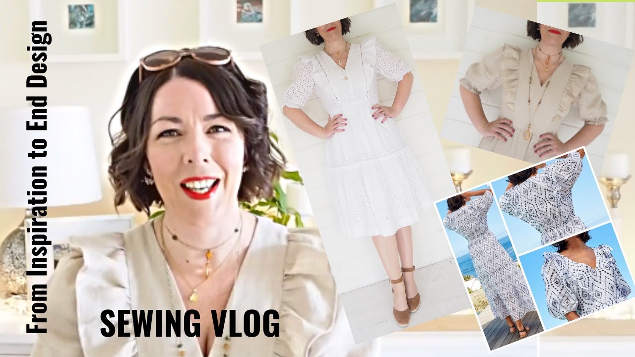Sewing Vlog - The Process from Inspiration to End Design