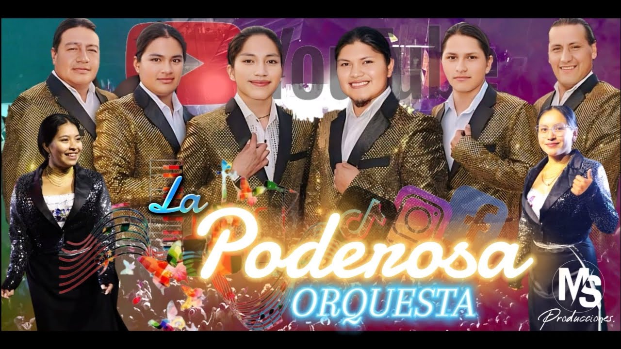 La Poderosa Orquesta 🎼Santo Domingo 1🔴Mix parte dos ✨🎥ms_producciones #Lapoderosaorquesta efectos
