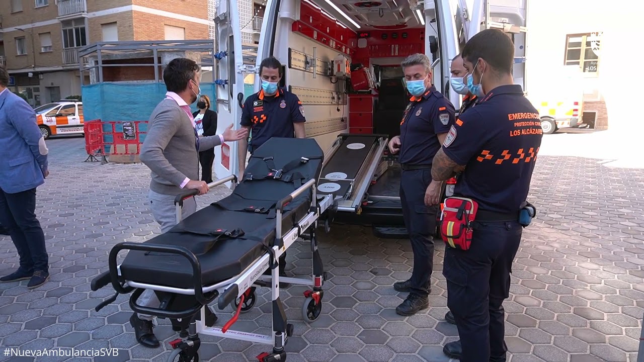 Nueva Ambulancia SVB para Protección Civil y el Servicio de Emergencias
