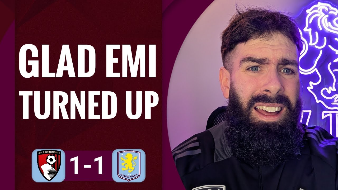 WE'RE SLEEPWALKING | BOURNEMOUTH 1-1 ASTON VILLA | MATCH REACTION
